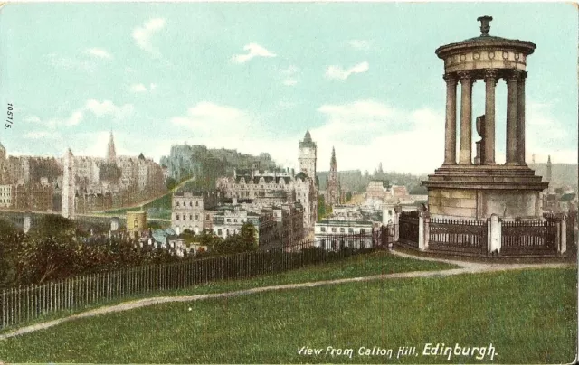 View from Calton Hill, Edinburgh.