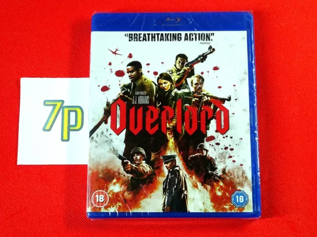 Overlord (BLU-RAY NEW SEALED) Jovan Adepo, Wyatt Russell