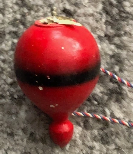 Champion Wood Top Vintage Original w String 1950's Old Toy Spinning Kids Toys