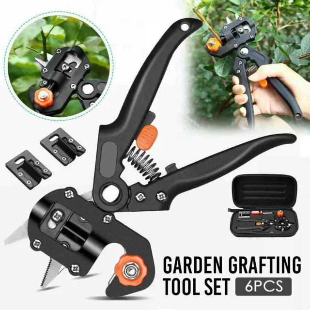 Garden Grafting Tool Kit Fruit Tree Pro Pruning Shears Scissor Cutting Tools