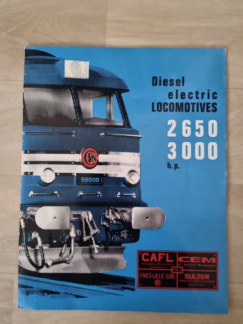 Locomotive 3rails diesel A1A A1A 68000 SNCF AC WS