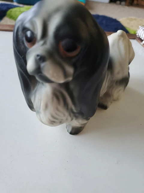 Vintage Ceramic Pekingese Dog Figurine