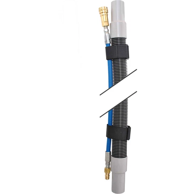 EDIC 1040AC-HP 15' Vacuum Hose & Solution Line Assembly for Portable Carpet