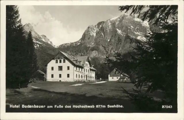 11267813 Hochschwab Bodenbauer Hotel  Hochschwab