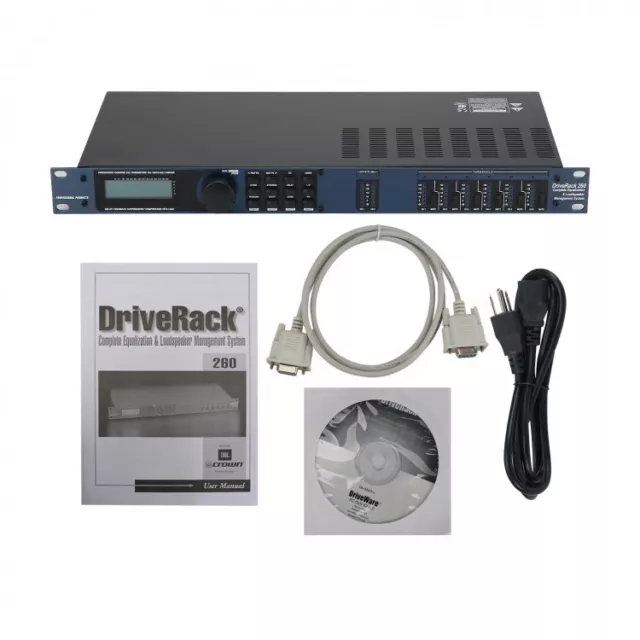 Drive Rack 260 Loudspeaker Management Audio Processor 2 In 6 Out Loudspeaker