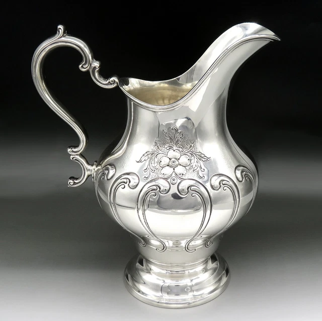 Gorham Chantilly Countess Huge Sterling Silver Water Pitcher