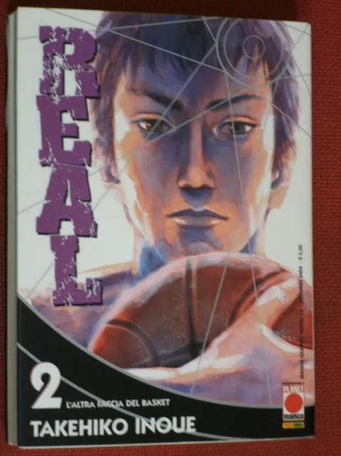 REAL N°2 DI TAKEHIKO INOUE- 1° EDIZIONE PANINI originale planet manga raro