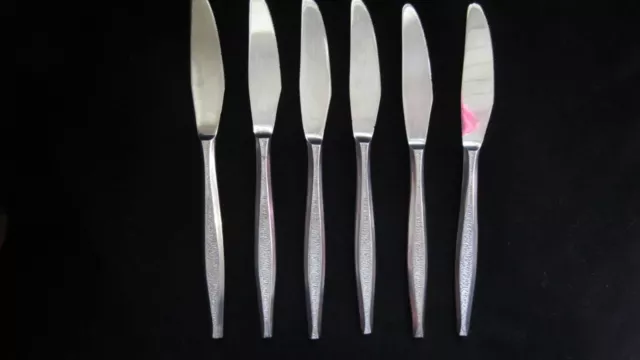 Cuchillos de cena de acero inoxidable de colección AAA casco Florence 6 vajilla japonesa 8 1/2" MCM