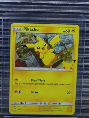 holo pikachu 25