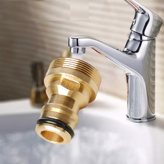 Premium Brass Male Thread Hose Pipe Adapter Fitting for Faucet Tap Connector