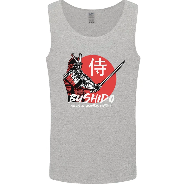 Gilet da uomo Bushido Samurai Warrior Sword Ronin MMA 5