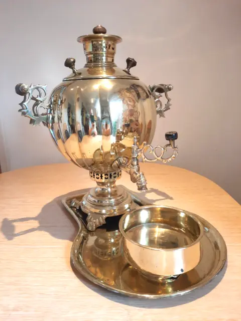 Antique Imperial Russian Samovar  EXTRAS