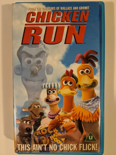 CHICKEN RUN (VHS/SUR, 2000) Claymation Gibson Spall Horrocks Testé ...