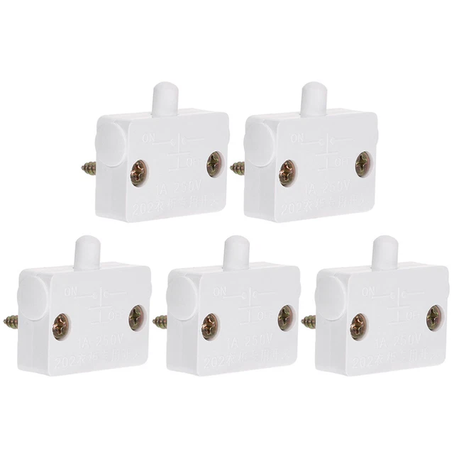 5 Pcs Power Button Clap Lights Drawers Automatic Cabinet Closet Door