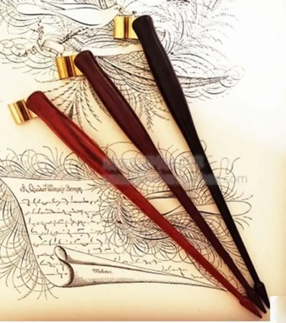 Oblique Calligraphy English Copperplate Script Antique Dip Pen Holder  1PC
