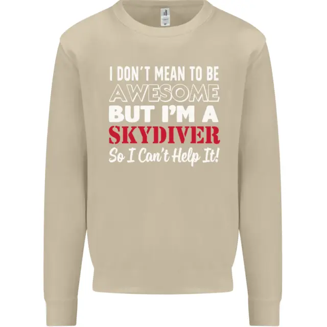Felpa maglione I Dont Mean to Be Im a Skydiver Freefall 5