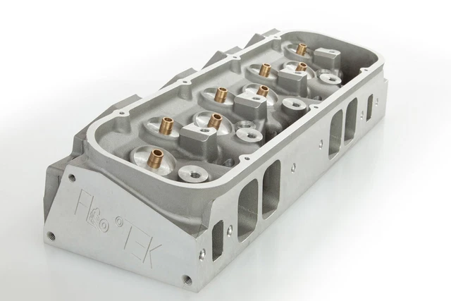 Flo-Tek 360-6058 Bbc 360Cc Alum Cyl Head Assembled