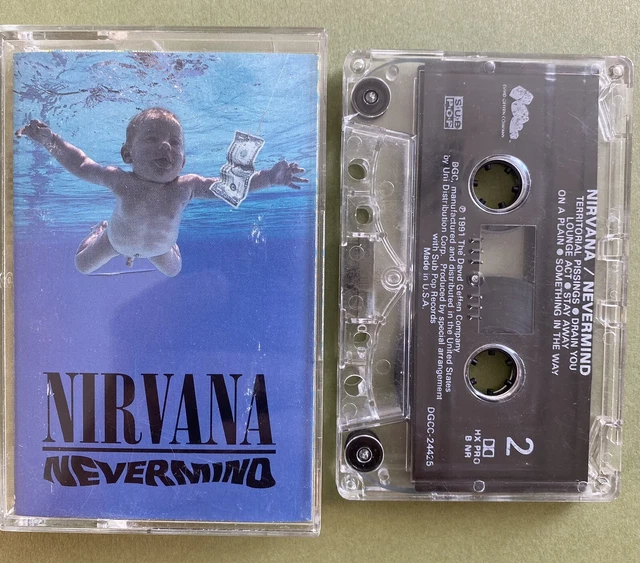 Nirvana Nevermind Cassette Tape Nirvana Nevermind Cassette Tape