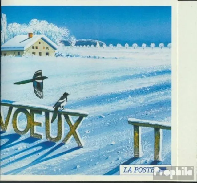 Francia 3672MH cuadernillo de sellos nuevo 2002 Navidad y año nuevo