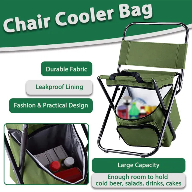 Outdoor Folding Backpack Chair Fishing Stool