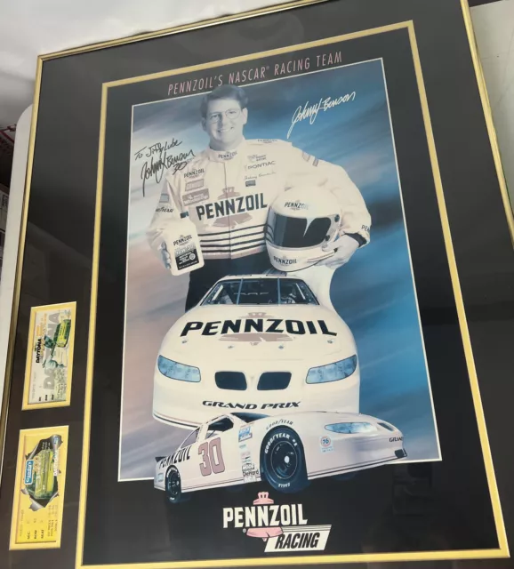 https://www.picclickimg.com/LFEAAOSwu~tk3Pjy/NASCAR-Pennzoil-Racing-Johnny-Benson-Framed-Picture-25.webp