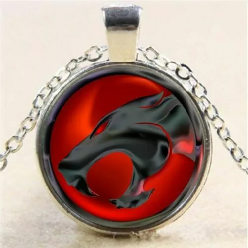 BLACK PANTHER CAT charm pendant Sterling Silver 925 chain 20" necklace men women