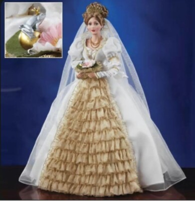 ashton drake Frog Princess bride by Cindy McClure Porcelain Bride Doll Original