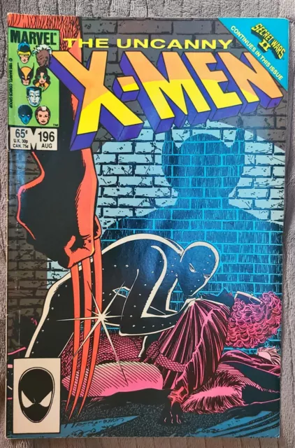 Uncanny X-Men 196 - Marvel Comics - Direct Edition