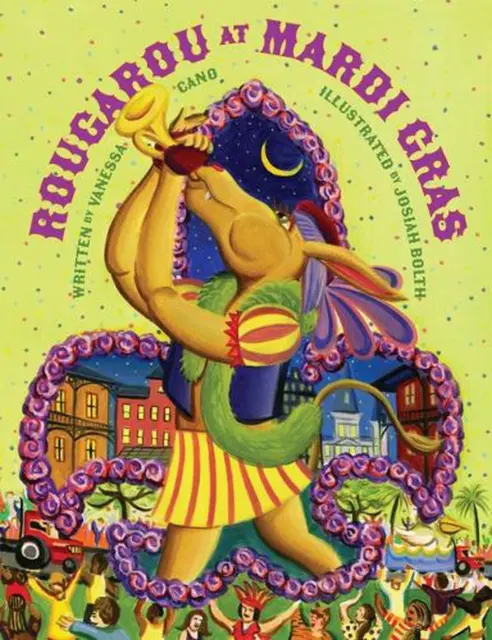 Rougarou at Mardi Gras by Vanessa Cano Hardcover Book