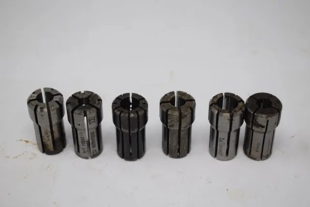 Lot of 6 DA100 & Others Collet Holders