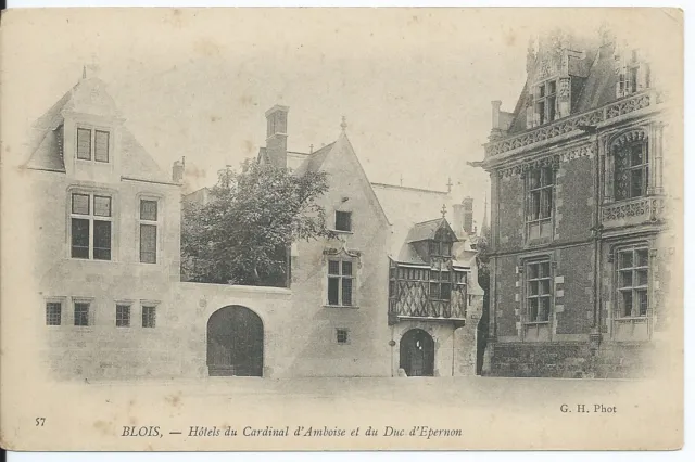 CPA 41 - BLOIS - Hotel du cardinal d'Amboise et du duc d'epernon
