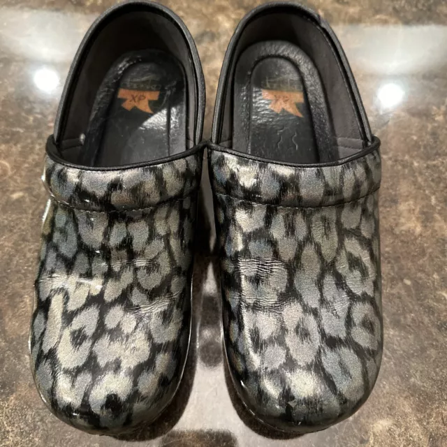 Dansko iridescent leopard on sale