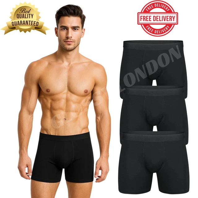 Five Pack Black & Grey Bamboo Boxers - TK Maxx UK