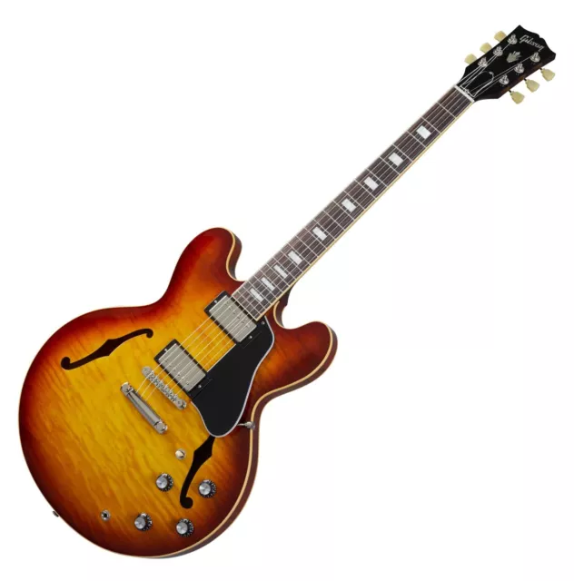 Gibson ES-335 Figured Iced Tea Original Collection E-Gitarre Koffer