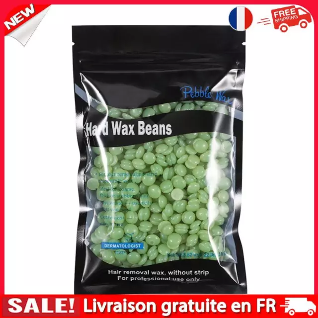 100g Wax Beans Depilatory Hot Pellet Bikini Face Arm Body Hair Removal (F)