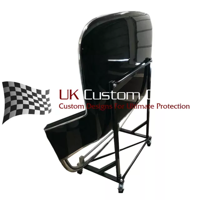 Mgb Roadster + Mga + Mg Midget Convertible Hardtop Stand Trolley - Black 050