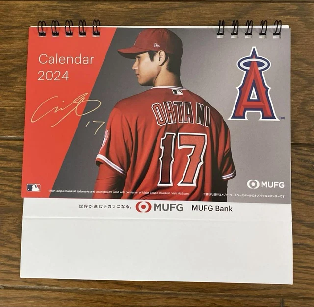 SHOHEI OTANI DESK Calendar 2024 41.32 PicClick