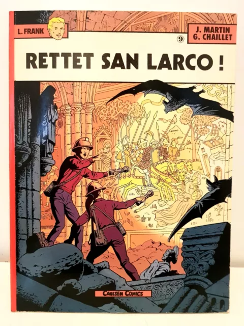 L.  Frank   9  Rettet San Larco -  Carlsen  Verlag