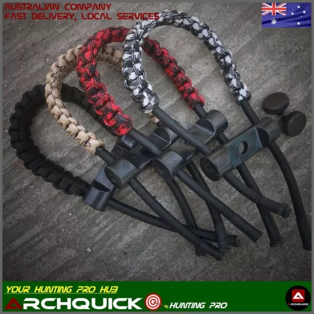 New Archery Bow Sling Braided adjustable Bow Sling Compound Bow Hunting Practice