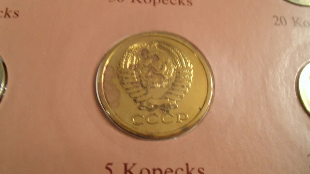 Coin Sets of All Nations USSR Russia UNC All 1978 but 2 Kopecks 1979 100284 3