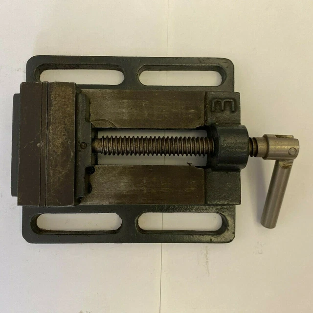 VINTAGE DRILL PRESS Machinist vise, 3 Inch Wide Jaw. £28.25 PicClick UK