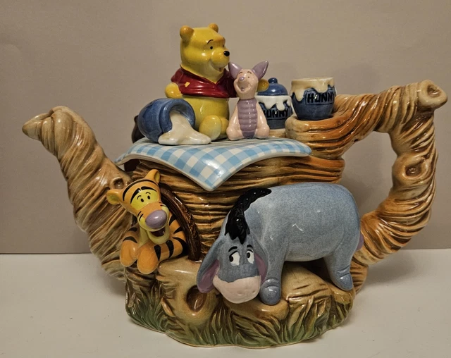 PAUL CARDEW WINNIE The Pooh Large Picnic Teapot Limited Edition. £28.00