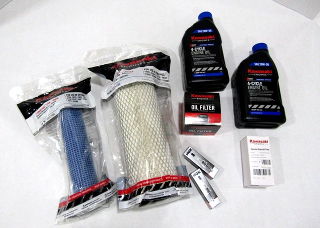 Kawasaki Fr691v Air Filter Engine Tune-Up Maintenance Kit For