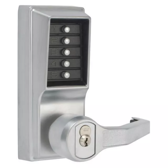 Kaba Simplex RH Mechanical Pushbutton Door Lever Lock Best SFIC LR1041B-26D-41