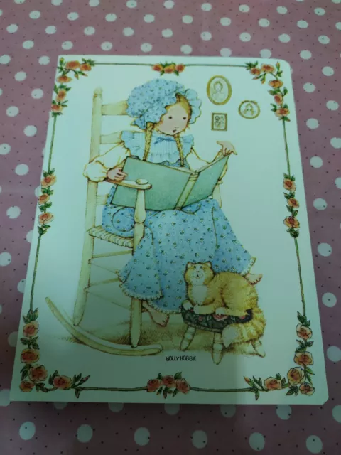 HOLLY HOBBIE  -QUADERNO Prodotto Nel 1979-Mondadori italy notebook school-