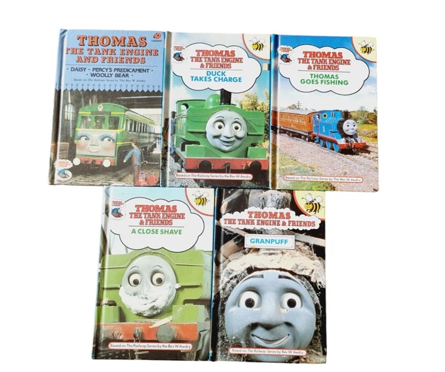 VINTAGE THOMAS THE TANK ENGINE and FRIENDS Bulk Book Lot Tv Show BUZZ ...