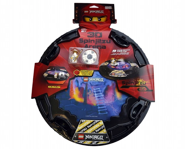 LEGO NINJAGO 3D Spinjitzu Arena Sensei Wu Spinner Nuovo Sigillato!!! EUR 22,00 - PicClick IT