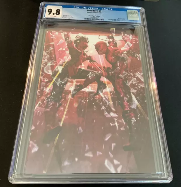 Daredevil 1 cgc 9.8 NGU Virgin Variant Cover