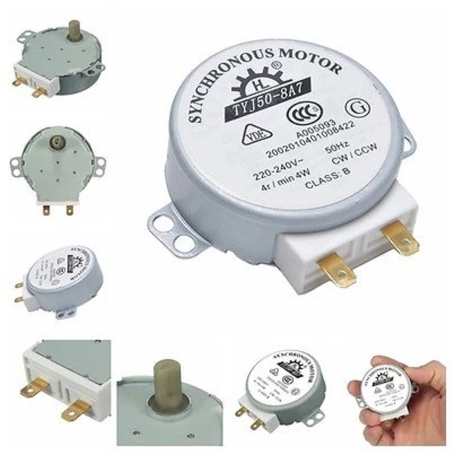 CW/CCW MICROWAVE TURNTABLE Turn Table Synchronous Motor TYJ50-8A7D ...