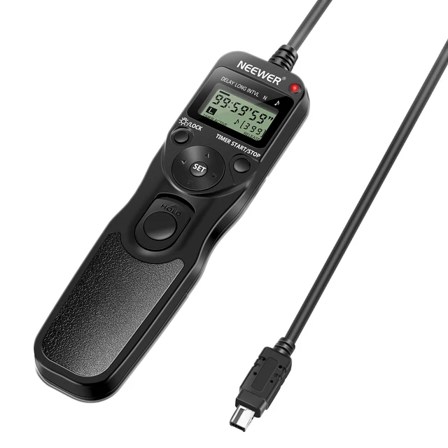 Neewer LCD Télécommande à Déclenchement par Minuterie pour Nikon D750,D780
